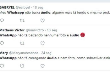 WhatsApp passa por instabilidade na noite de quinta; nada de áudios e fotos