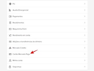 Opções para solicitar atendimento.