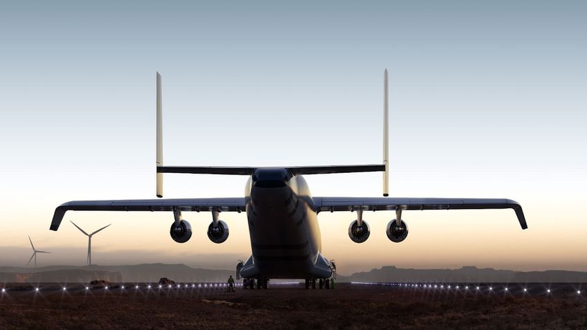 Windrunner, o maior avi&atilde;o cargueiro do mundo