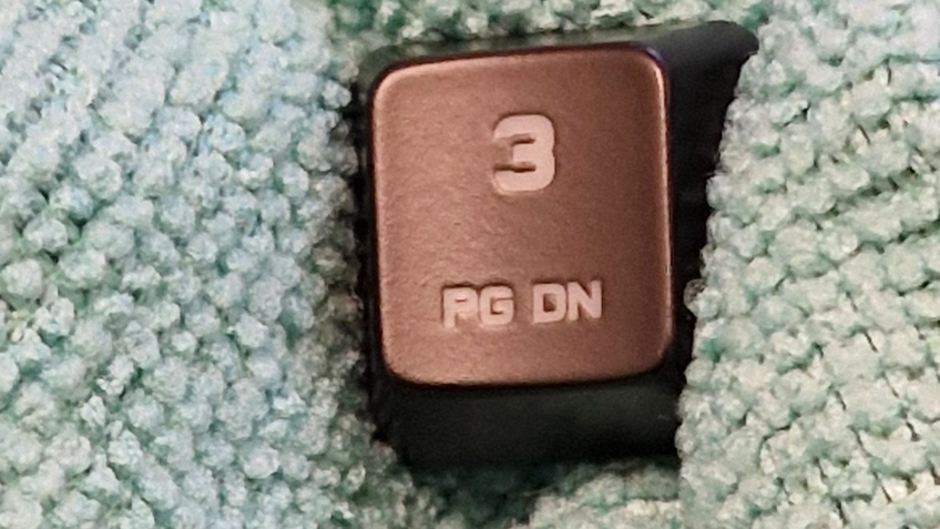 Limpeza Teclado - Teclas Depois 1