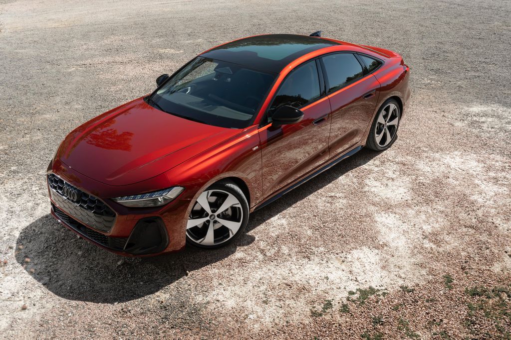 Audi A5 visto de frente