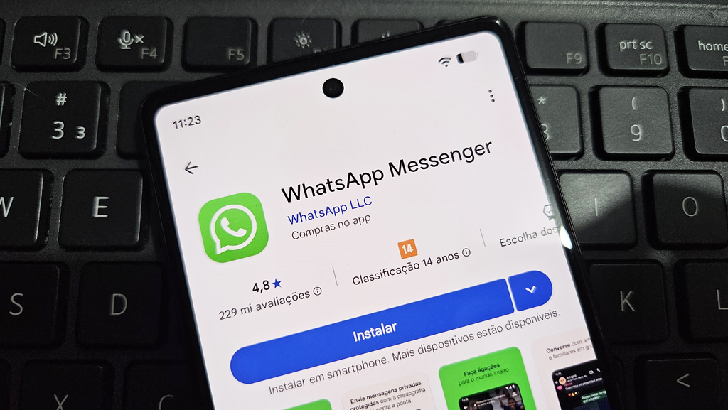 App do WhatsApp na Play Store
